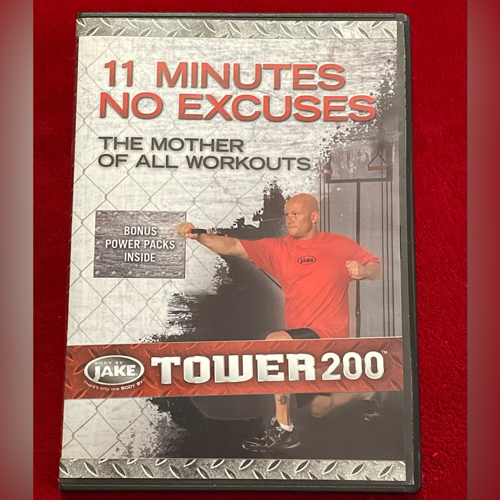 Body by Jake Tower 200 11 Minute No Excuse The Mother of All Workouts DVD
